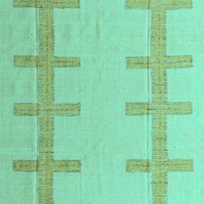 Machine Washable Solid Turquoise Modern Area Rugs, wshabs5221turq