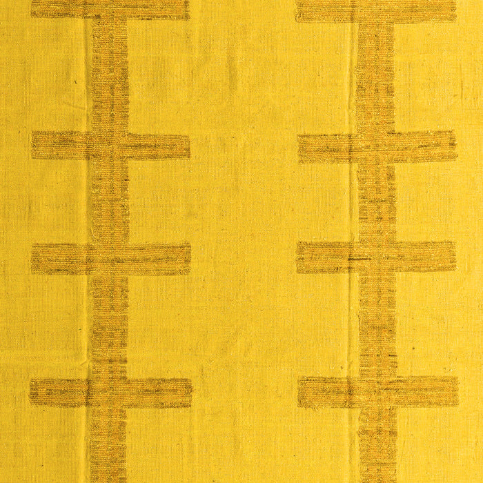 Solid Yellow Modern Rug, abs5221yw
