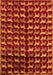 Abstract Orange Modern Rug, abs5222org