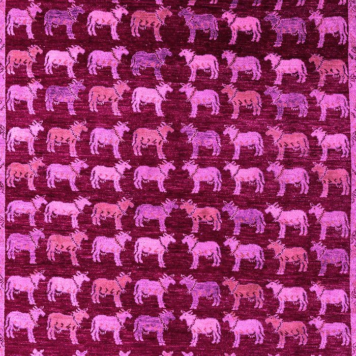 Machine Washable Abstract Pink Modern Rug, wshabs5222pnk