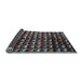 Sideview of Abstract Light Blue Modern Rug, abs5222lblu