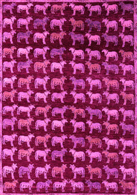 Abstract Pink Modern Rug, abs5222pnk