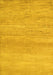 Abstract Yellow Modern Rug, abs5223yw