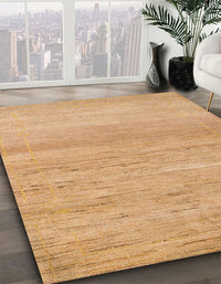 Abstract Orange Modern Rug, abs5223