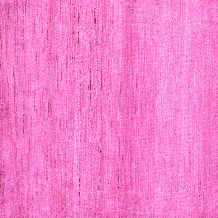 Square Machine Washable Abstract Pink Modern Rug, wshabs5223pnk