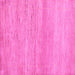 Square Abstract Pink Modern Rug, abs5223pnk