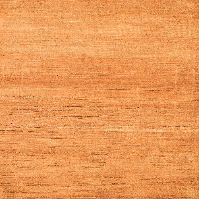 Square Machine Washable Abstract Orange Modern Area Rugs, wshabs5223org