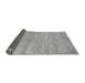 Sideview of Abstract Gray Modern Rug, abs5223gry