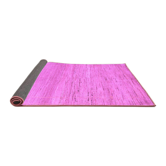 Sideview of Abstract Purple Modern Rug, abs5223pur