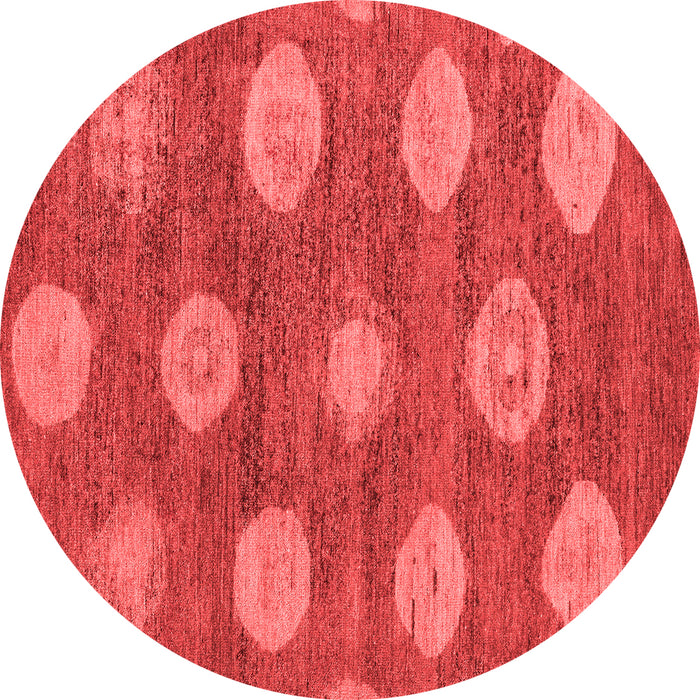 Machine Washable Abstract Red Modern Rug, wshabs5224red