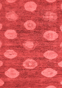 Abstract Red Modern Rug, abs5224red