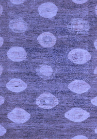 Abstract Blue Modern Rug, abs5224blu