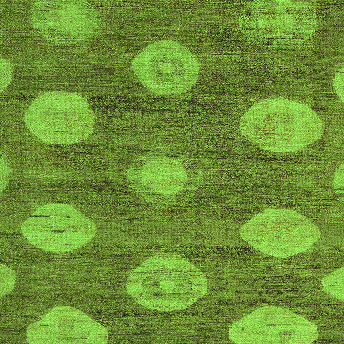 Abstract Green Modern Rug, abs5224grn