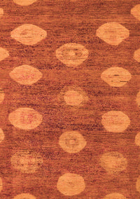 Abstract Orange Modern Rug, abs5224org