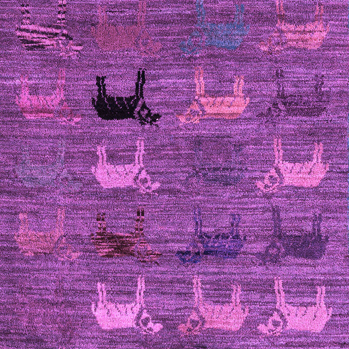 Abstract Purple Modern Rug, abs5225pur