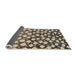 Sideview of Abstract Brown Modern Rug, abs5228