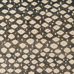 Square Machine Washable Abstract Brown Rug, wshabs5228