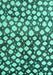 Machine Washable Abstract Turquoise Modern Area Rugs, wshabs5228turq