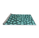 Sideview of Machine Washable Abstract Light Blue Modern Rug, wshabs5228lblu