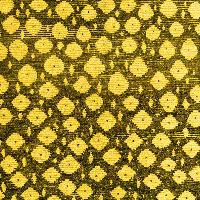 Abstract Yellow Modern Rug, abs5228yw