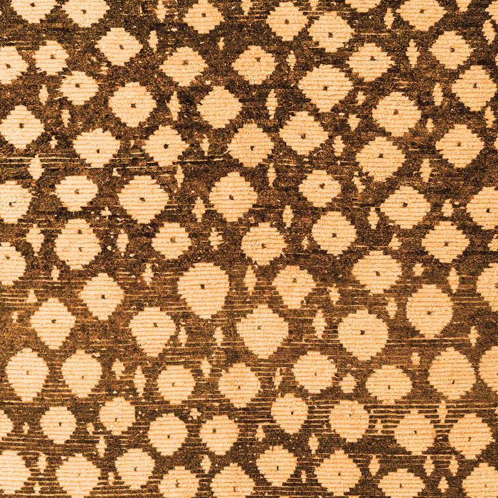 Machine Washable Abstract Orange Modern Area Rugs, wshabs5228org