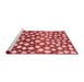 Modern Red Washable Rugs