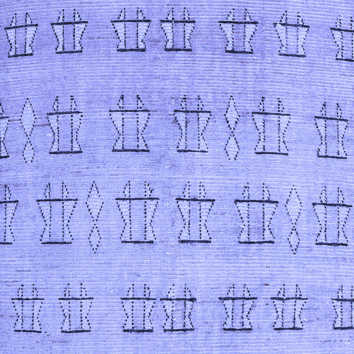 Abstract Blue Modern Rug, abs5229blu