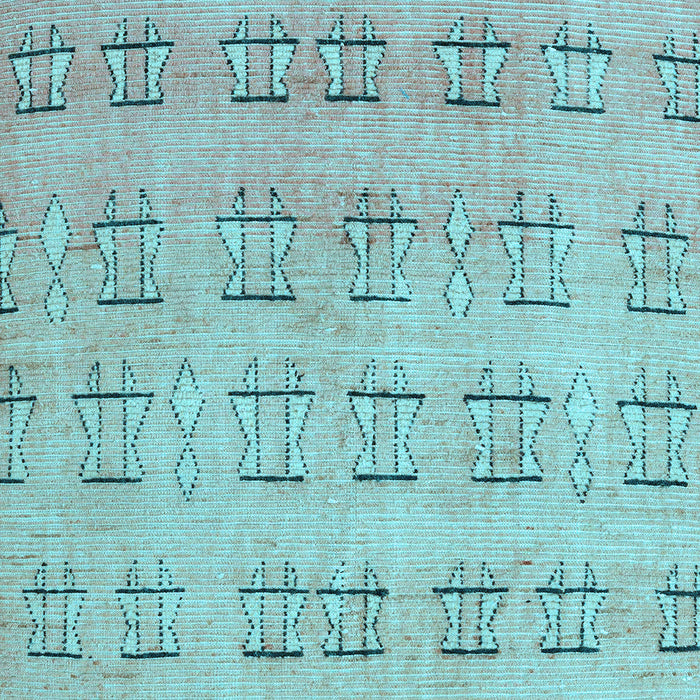 Abstract Light Blue Modern Rug, abs5229lblu