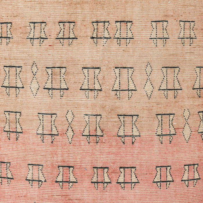 Abstract Pastel Orange Modern Rug, abs5229