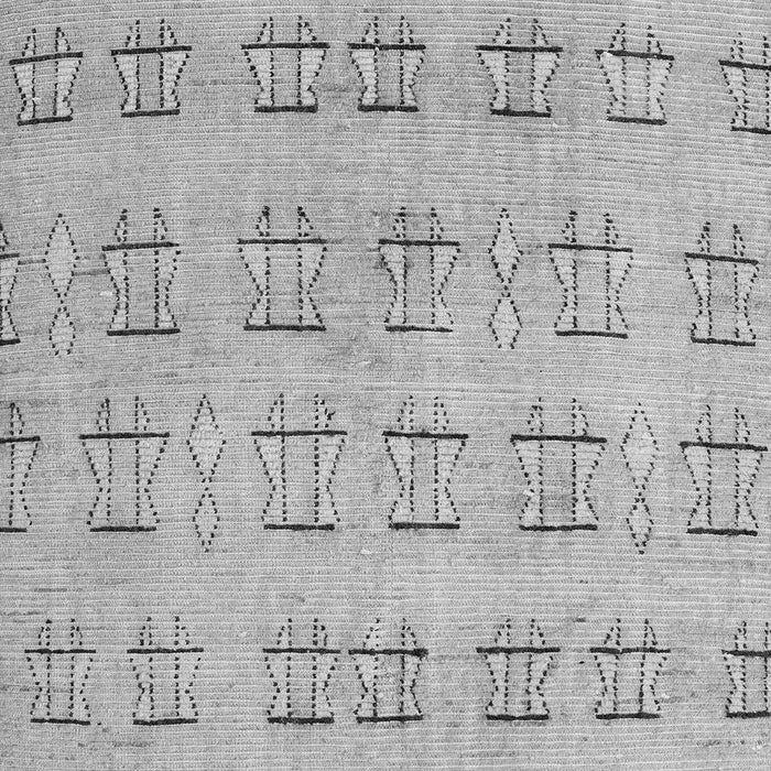 Machine Washable Abstract Gray Modern Rug, wshabs5229gry