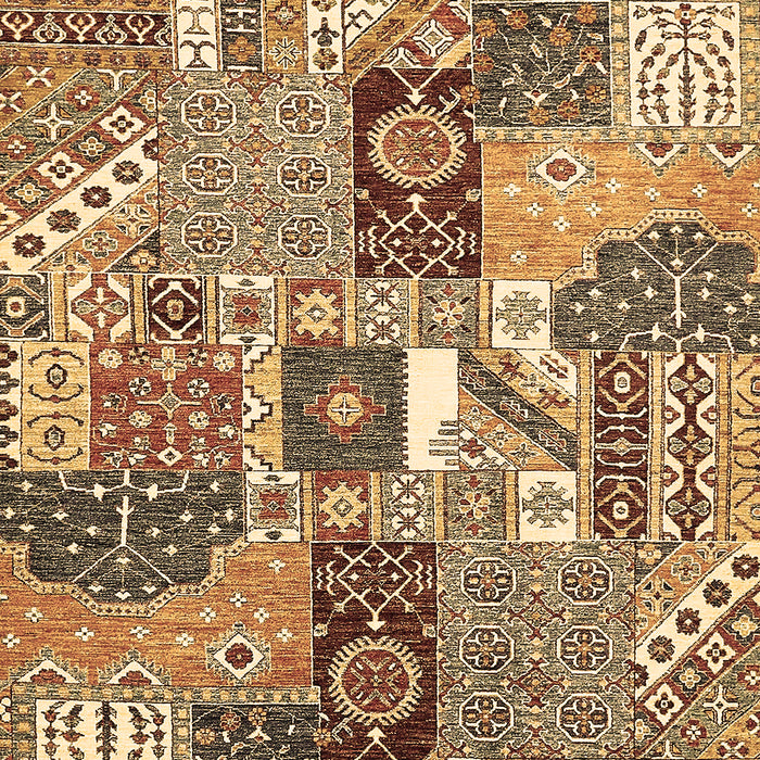 Southwestern Brown Country Rug, abs522brn