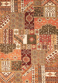 Southwestern Orange Country Rug, abs522org