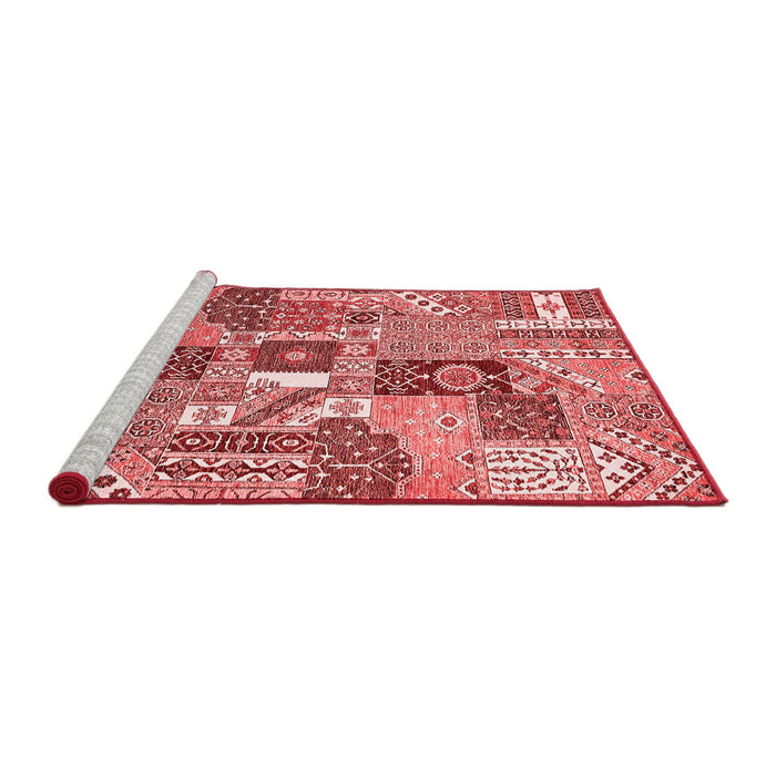 Country Red Washable Rugs