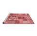 Country Red Washable Rugs