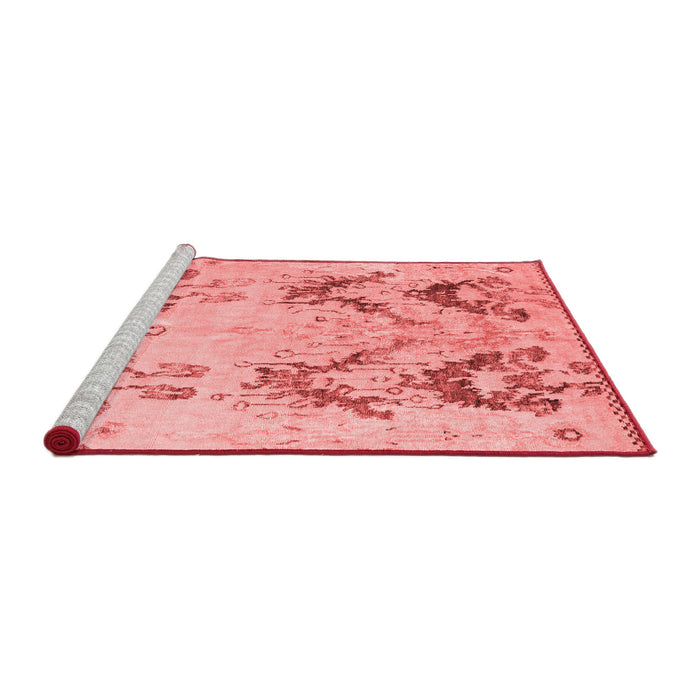 Modern Red Washable Rugs