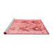 Modern Red Washable Rugs