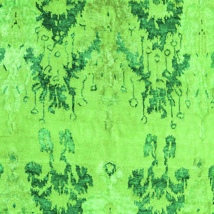 Abstract Green Modern Rug, abs5230grn