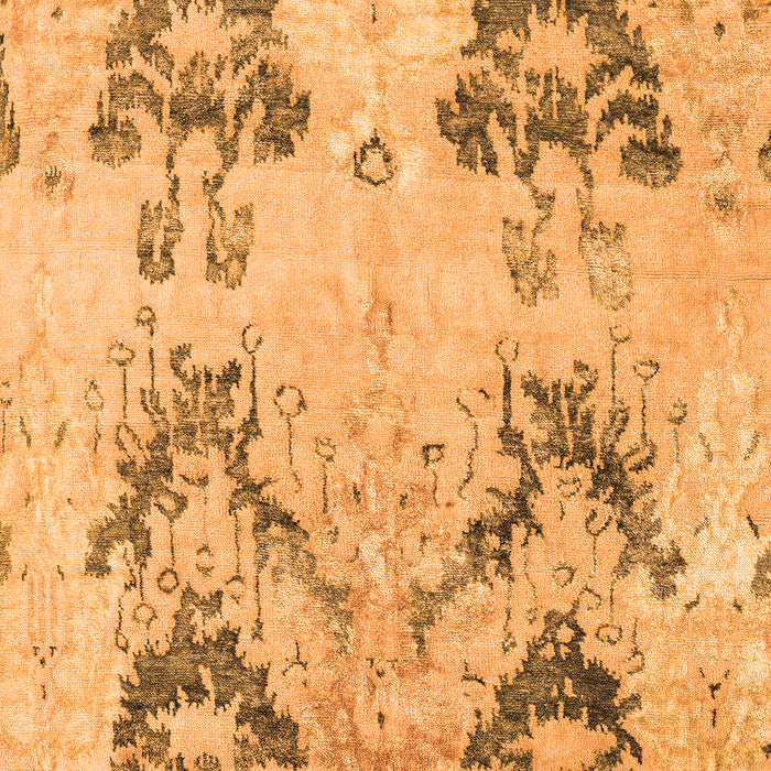 Abstract Orange Modern Rug, abs5230org