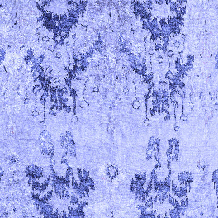 Abstract Blue Modern Rug, abs5230blu