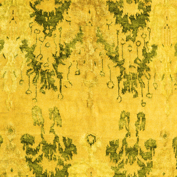 Abstract Yellow Modern Rug, abs5230yw