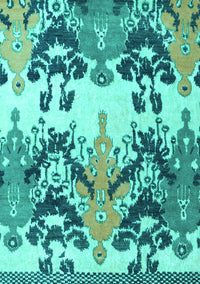 Abstract Turquoise Modern Rug, abs5231turq