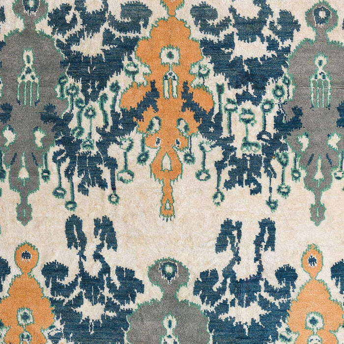 Machine Washable Abstract Pale Silver Gray Rug, wshabs5231