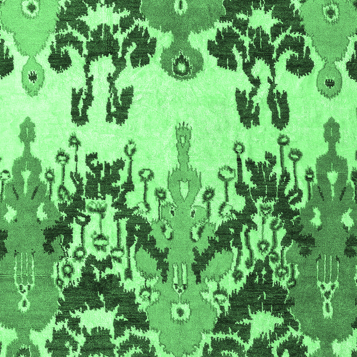 Abstract Emerald Green Modern Rug, abs5231emgrn