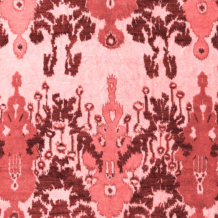 Machine Washable Abstract Red Modern Rug, wshabs5231red