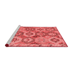 Country Red Washable Rugs