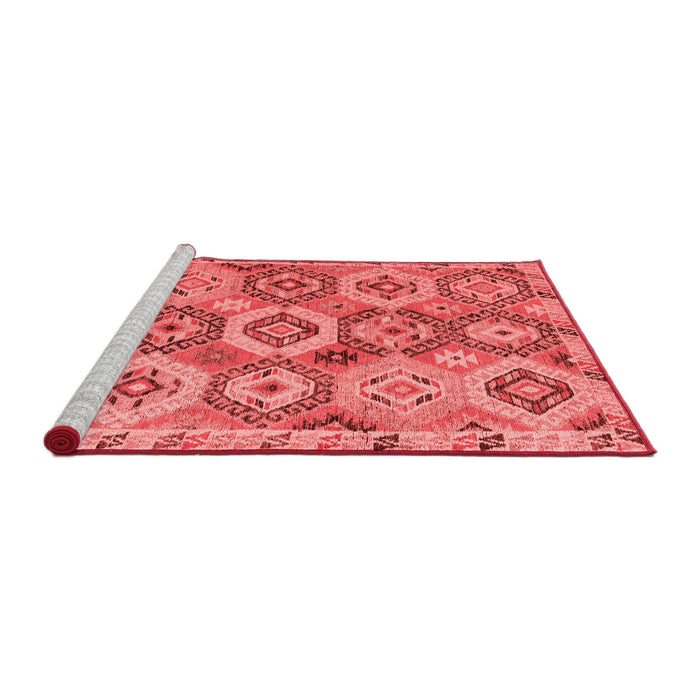 Country Red Washable Rugs