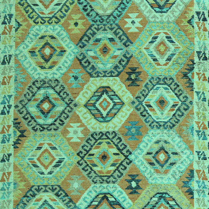 Southwestern Turquoise Country Rug, abs5232turq