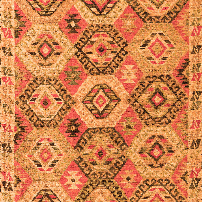 Southwestern Orange Country Rug, abs5232org