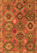 Southwestern Orange Country Rug, abs5233org