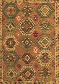 Southwestern Brown Country Rug, abs5233brn